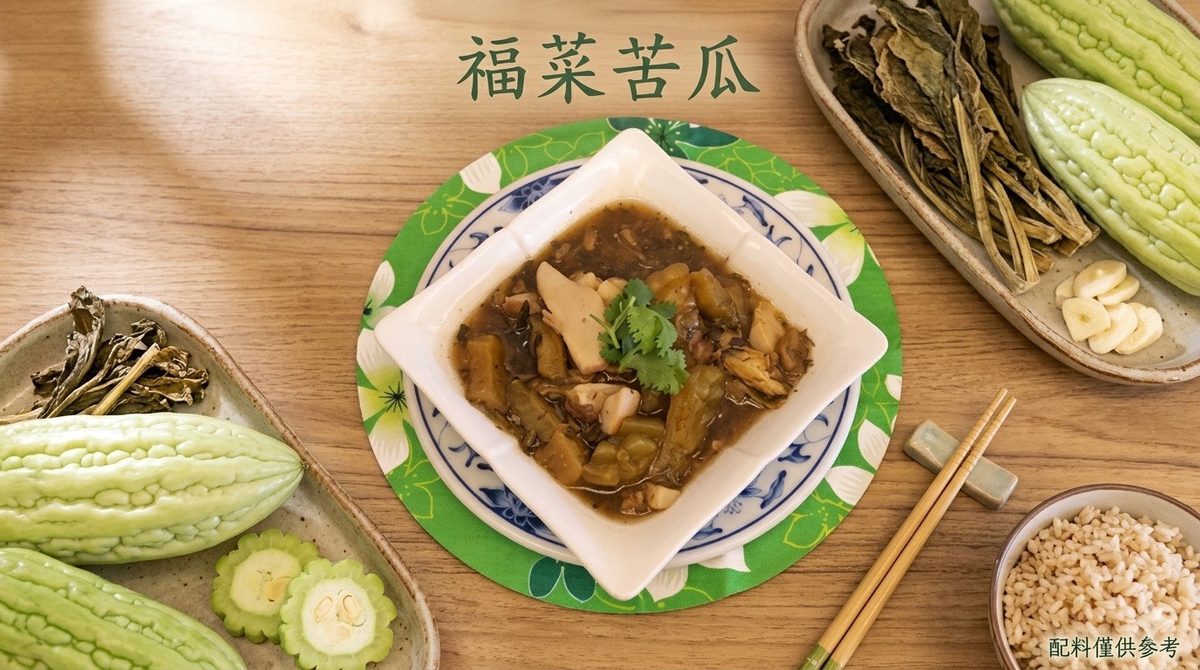 福菜苦瓜－中平素食之家｜中壢素食餐廳