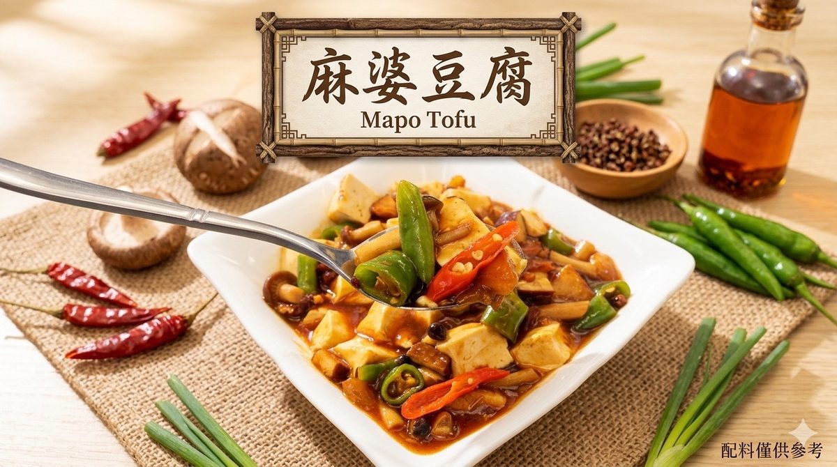 麻婆豆腐・中平素食之家